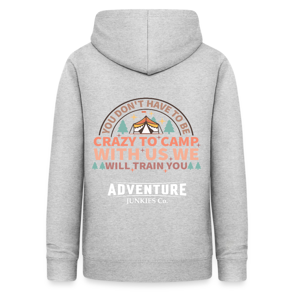Women's Camping Hoodie - light heather grey