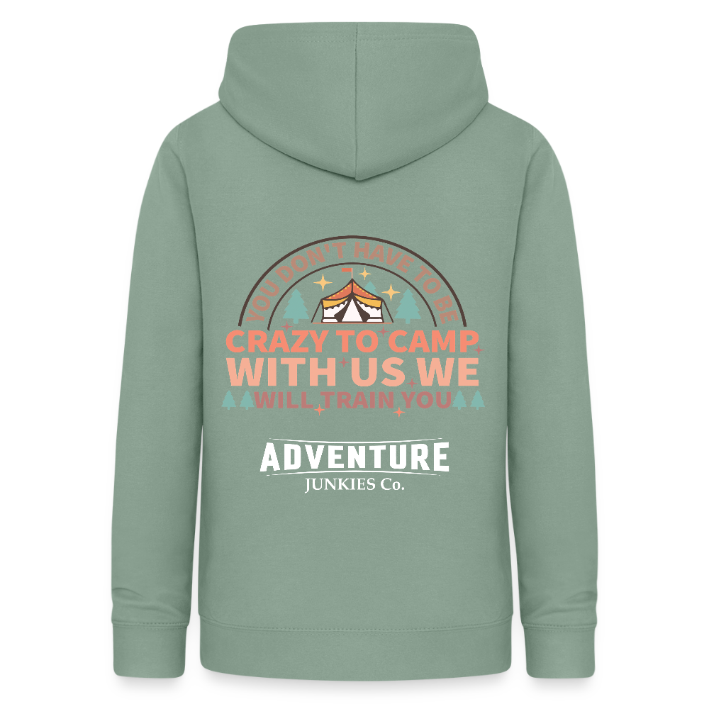 Women's Camping Hoodie - steel green