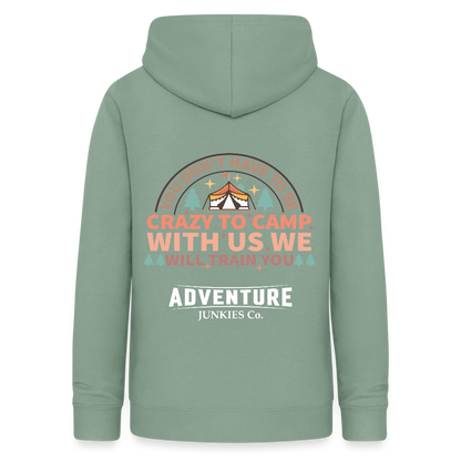 Women's Camping Hoodie - steel green