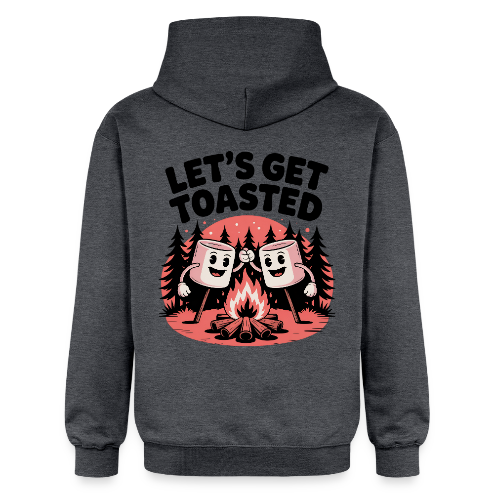 Unisex Midweight Hoodie - dark heather grey