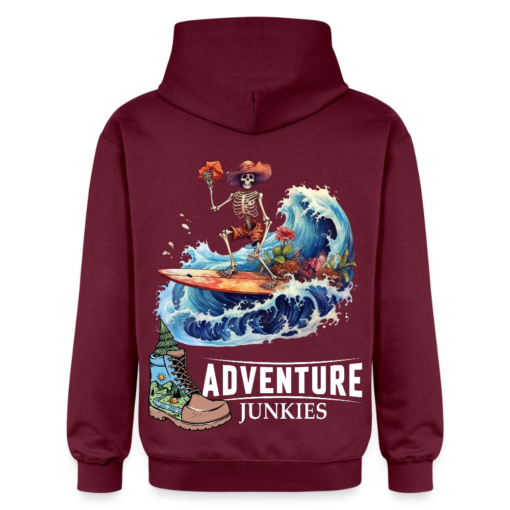 Adult Unisex  Midweight Hoodie - maroon