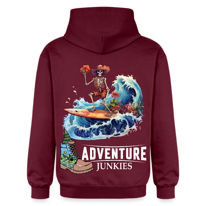 Adult Unisex  Midweight Hoodie - maroon