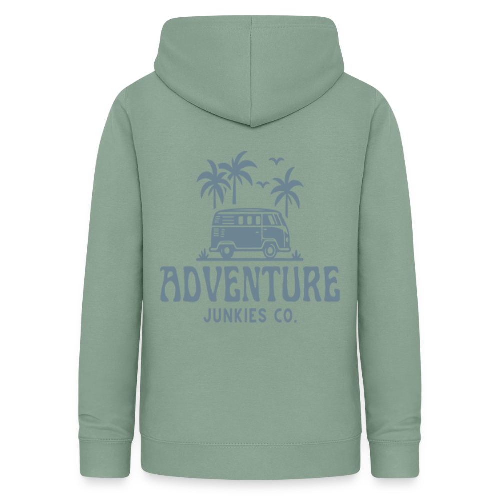 Women's Camping Hoodie - steel green