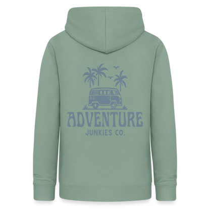 Women's Camping Hoodie - steel green