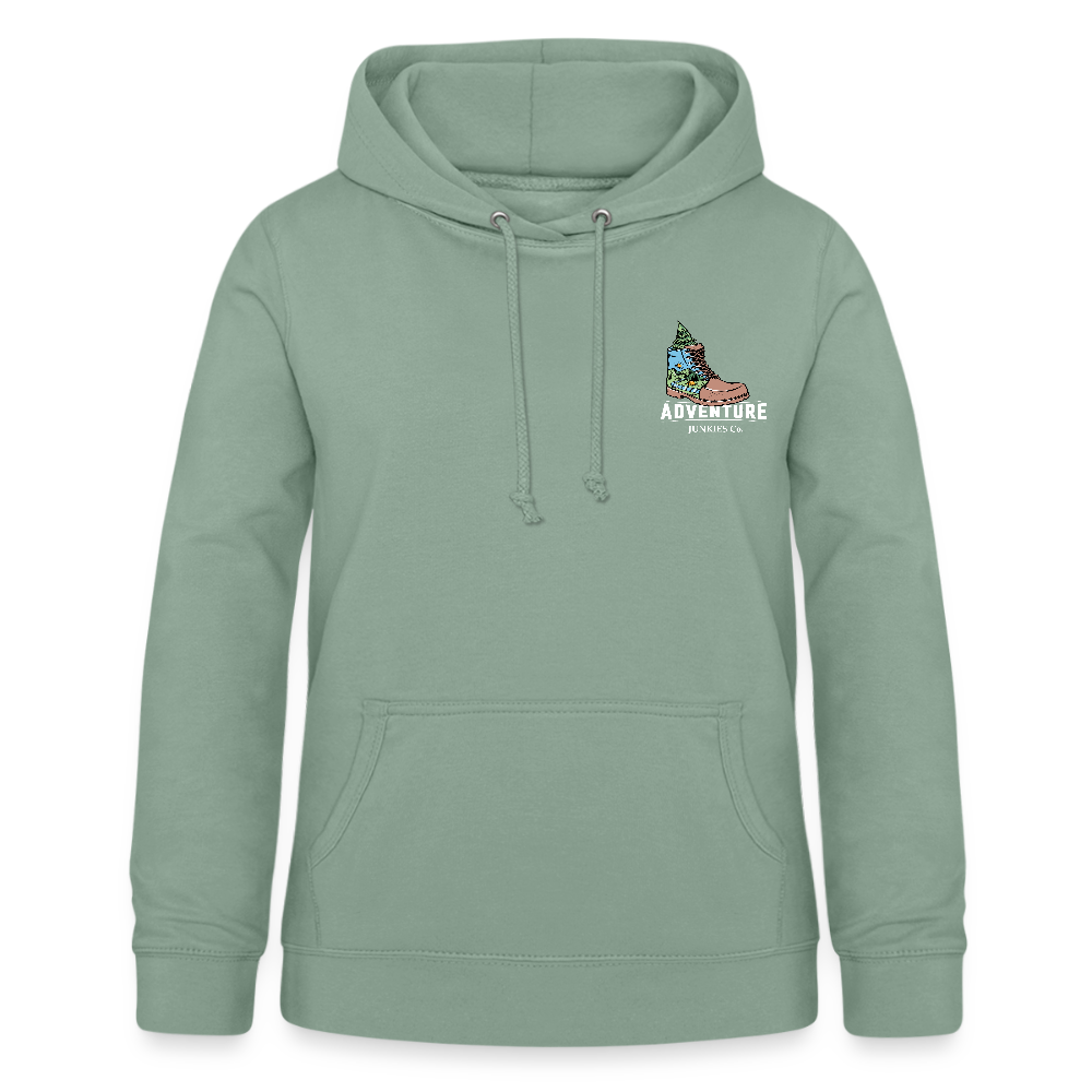 Women's Camping Hoodie - steel green