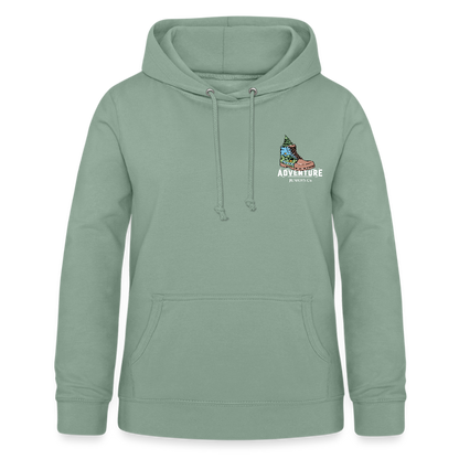 Women's Camping Hoodie - steel green