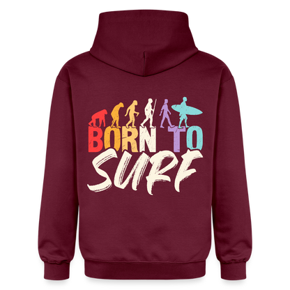 Adult Unisex  Midweight Hoodie - maroon
