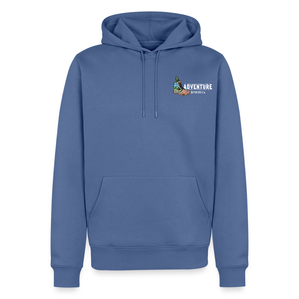 Men’s Premium Hiking /Walking  Hoodie - stone blue