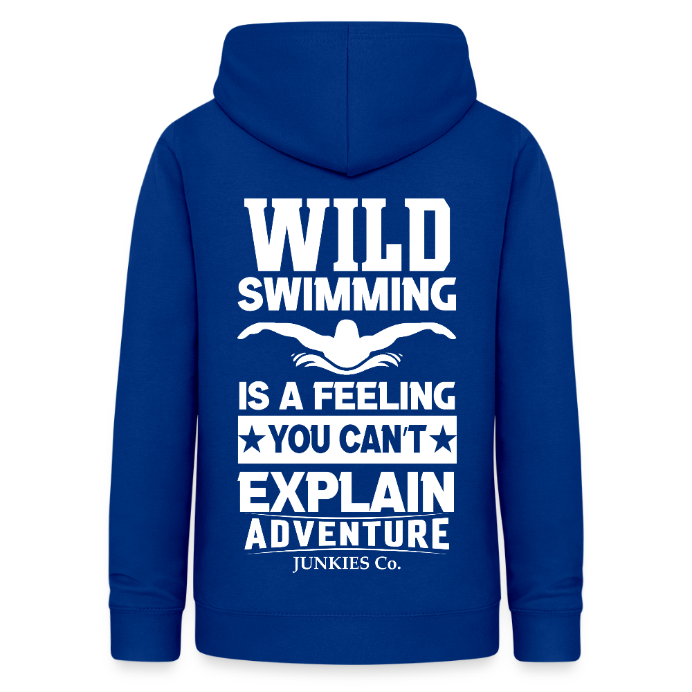 Women's Hoodie Water Adventure - bright royal