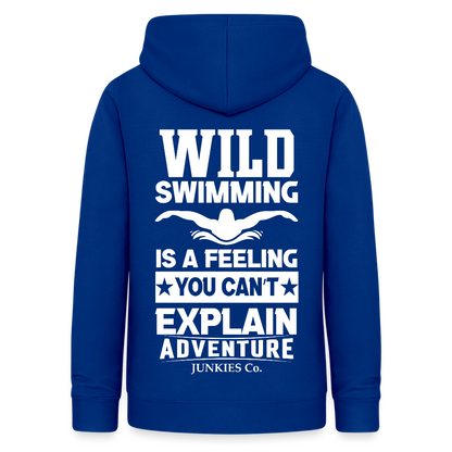 Women's Hoodie Water Adventure - bright royal