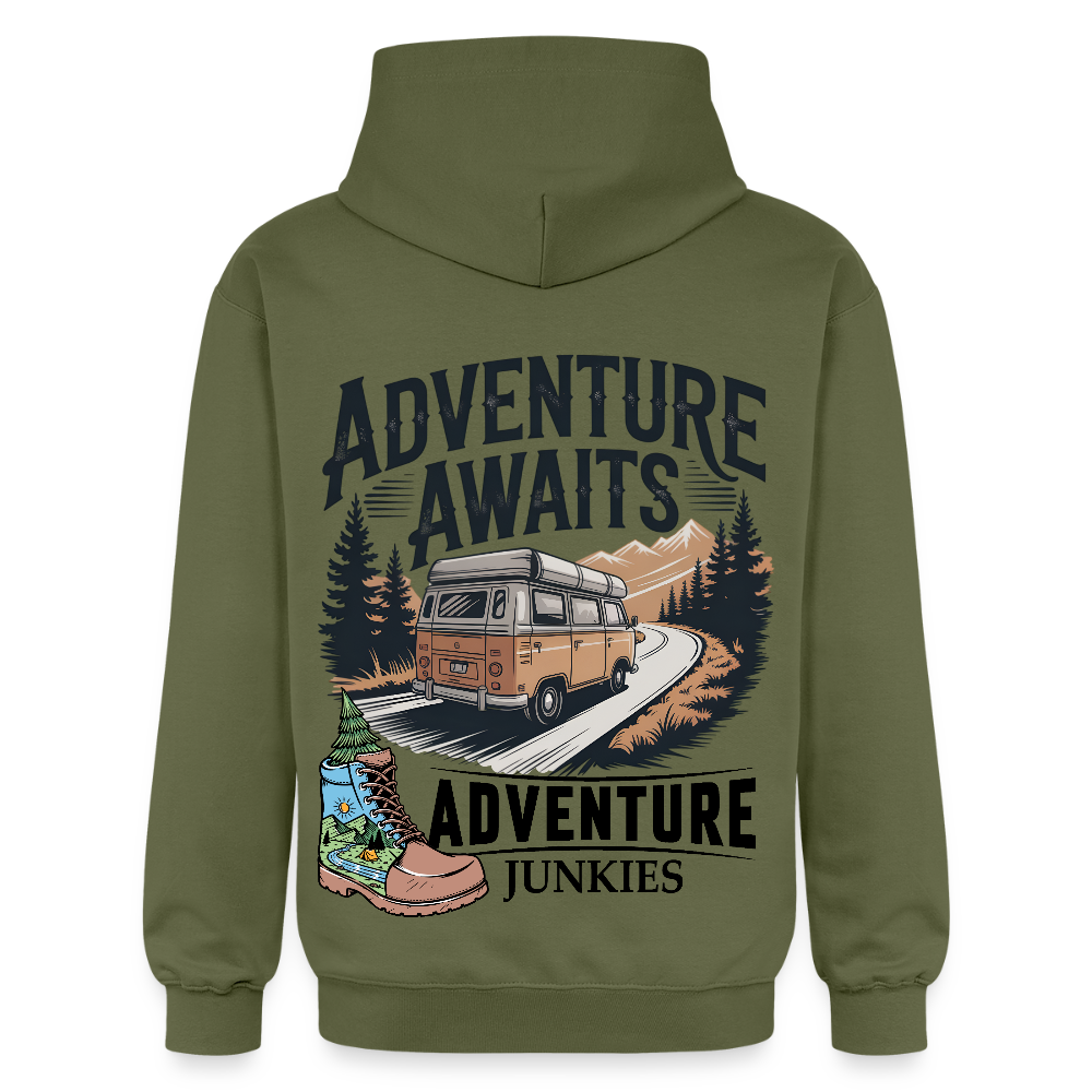 Unisex Midweight Hoodie - military green