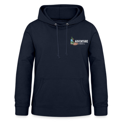 Women's Hoodie Water Adventures - navy