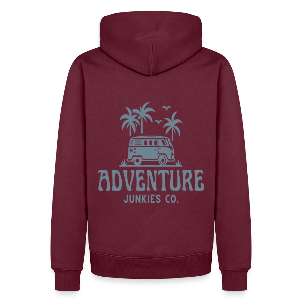 Men’s Premium Camping  Hoodie - burgundy