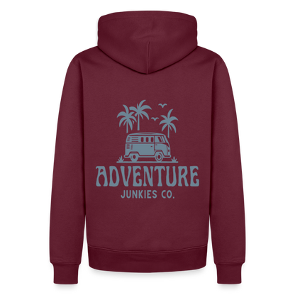 Men’s Premium Camping  Hoodie - burgundy