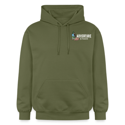 Adult Unisex Midweight Hoodie - military green