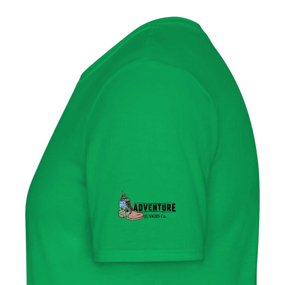 Men's Camping T-Shirt - kelly green