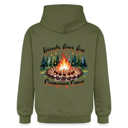 Unisex Midweight Hoodie - military green