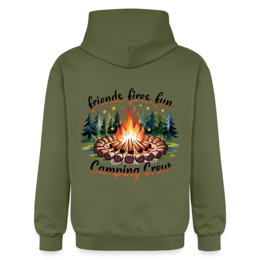 Unisex Midweight Hoodie - military green