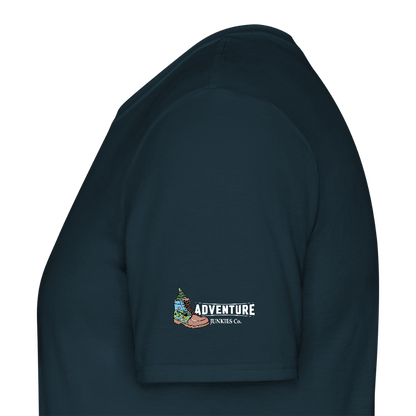 Men's Hiking & Walking T-Shirt - navy