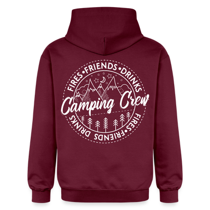 Unisex Midweight Hoodie - maroon