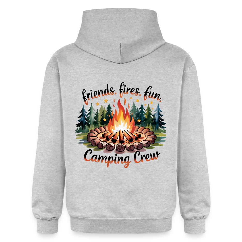 Unisex Midweight Hoodie - light heather grey