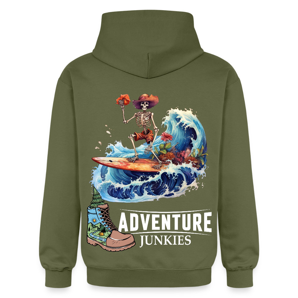 Adult Unisex  Midweight Hoodie - military green