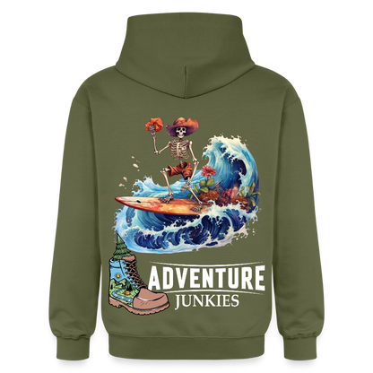 Adult Unisex  Midweight Hoodie - military green