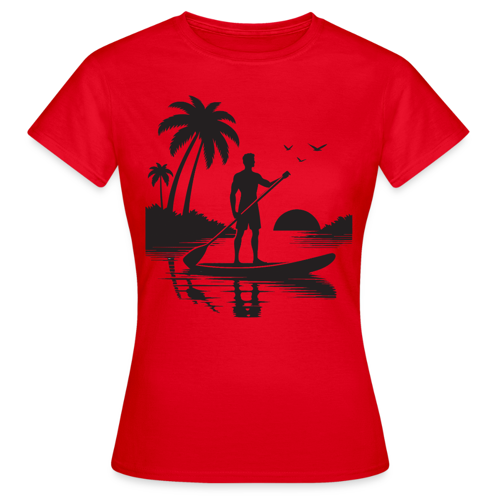 Women's Water Adventure T-Shirt - red