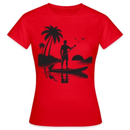 Women's Water Adventure T-Shirt - red