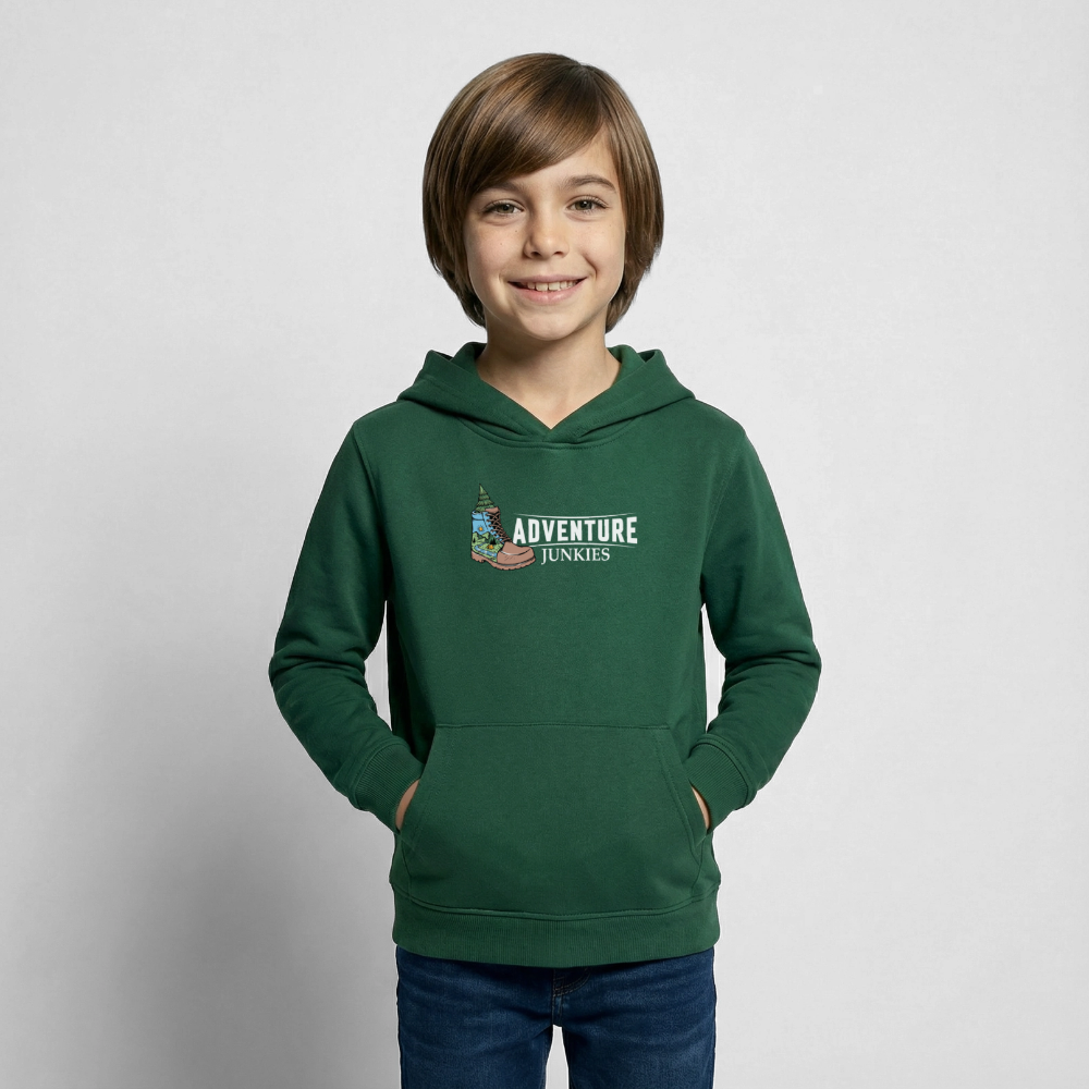 Children's  Unisex Hoodie - bottle green