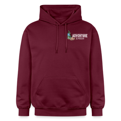 Adult Unisex Midweight Hoodie - maroon