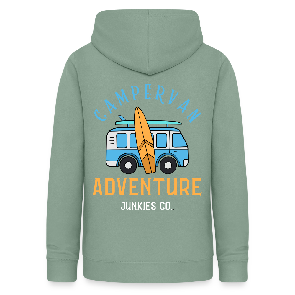Women's Camping Hoodie - steel green