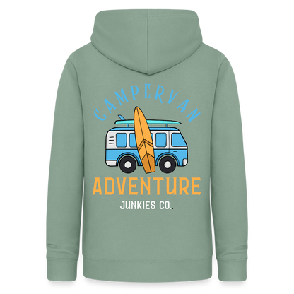 Women's Camping Hoodie - steel green