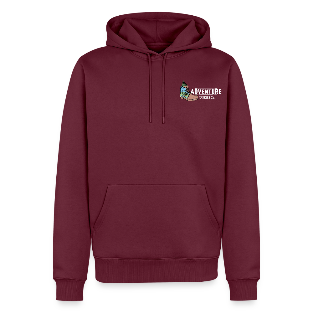 Men’s Premium Hiking /Walking Hoodie - burgundy