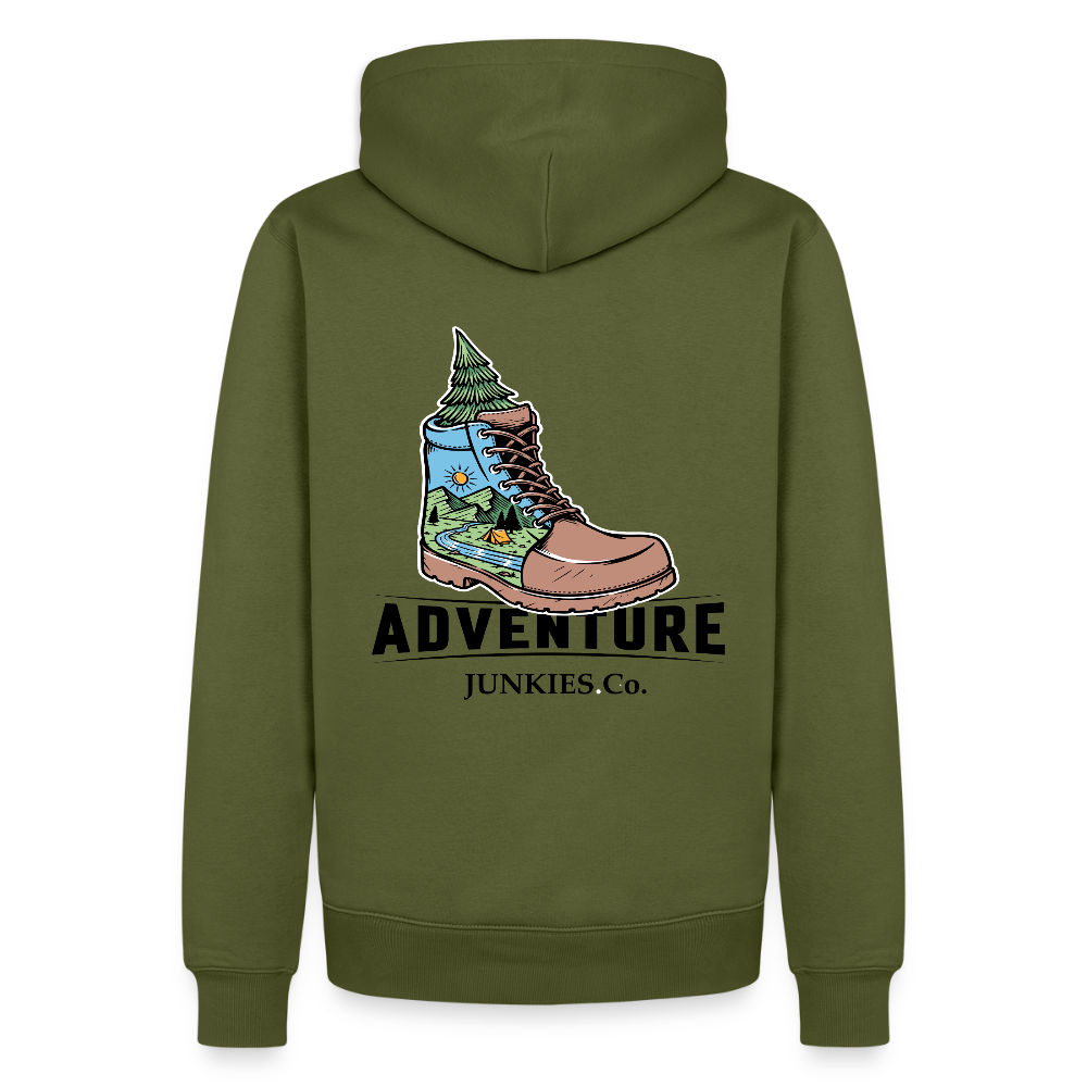 Men’s Premium Hiking/Walking  Hoodie - khaki