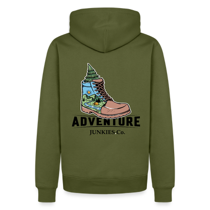 Men’s Premium Hiking/Walking  Hoodie - khaki