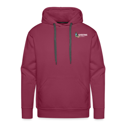Men’s Premium Pet Girl Hoodie - bordeaux