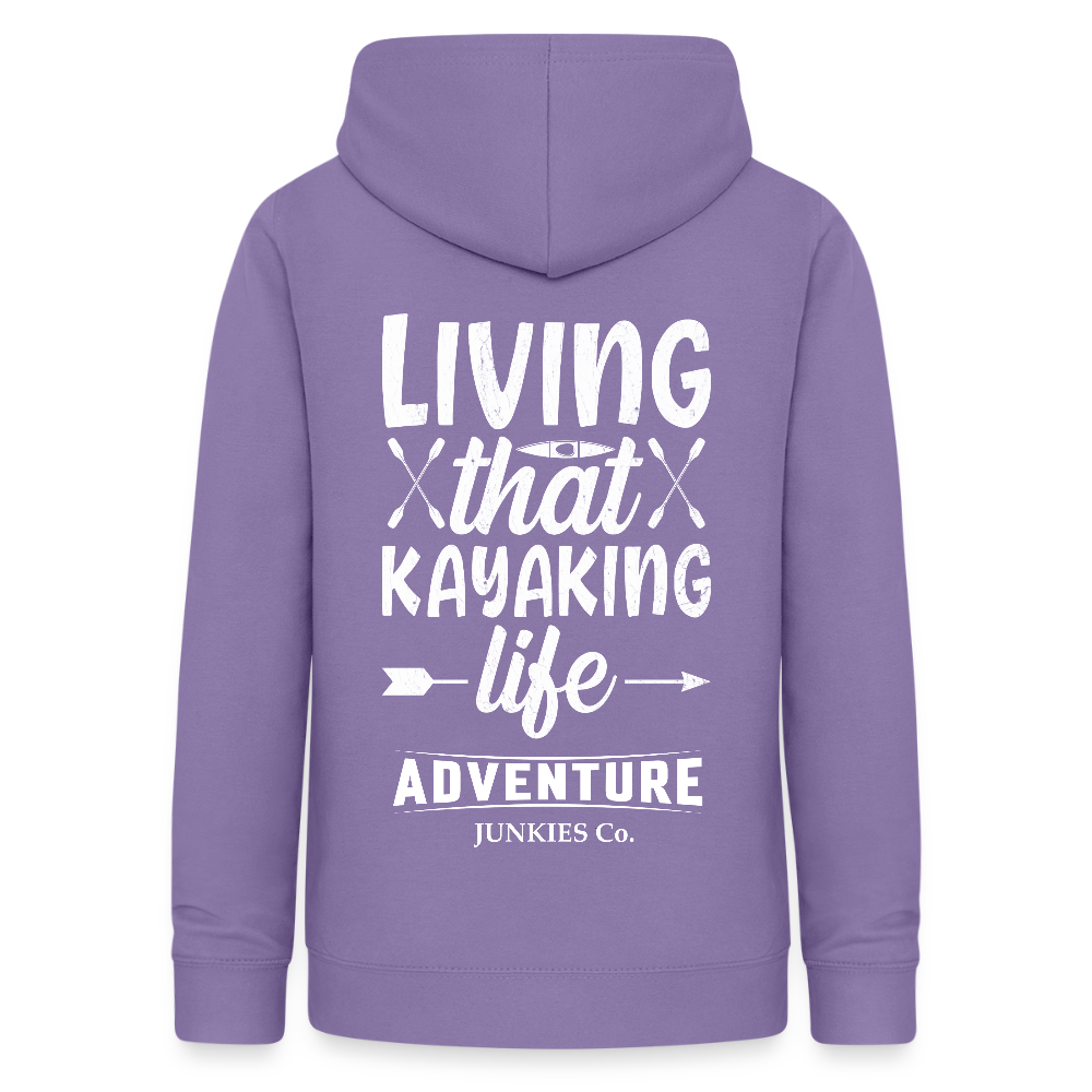 Women's Hoodie Water Adventures - lavender