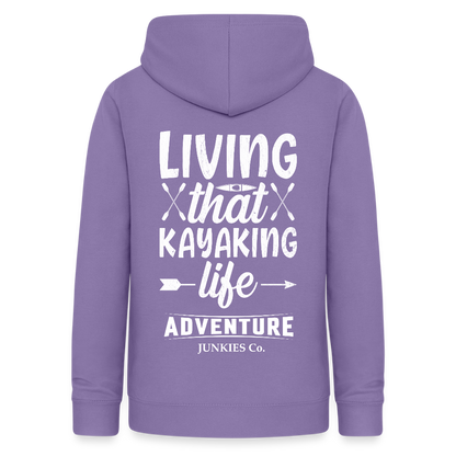 Women's Hoodie Water Adventures - lavender