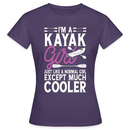 Women's Water Adventure  T-Shirt - dark purple