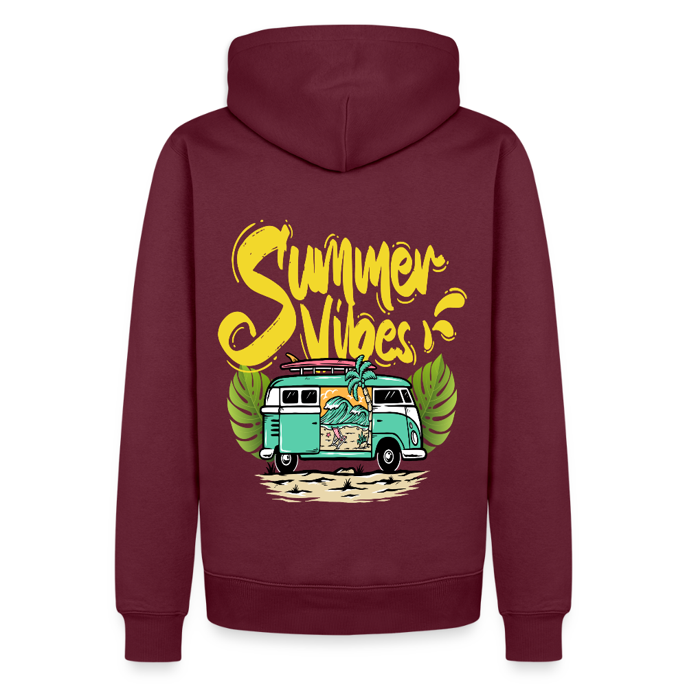 Men’s Premium Camping Hoodies Hoodie - burgundy