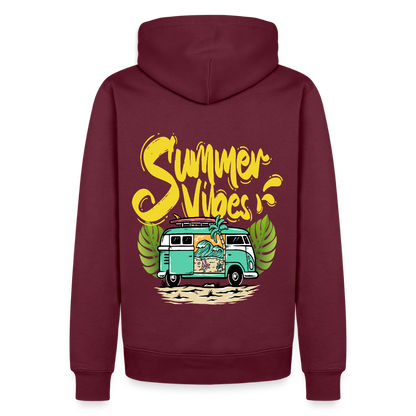 Men’s Premium Camping Hoodies Hoodie - burgundy