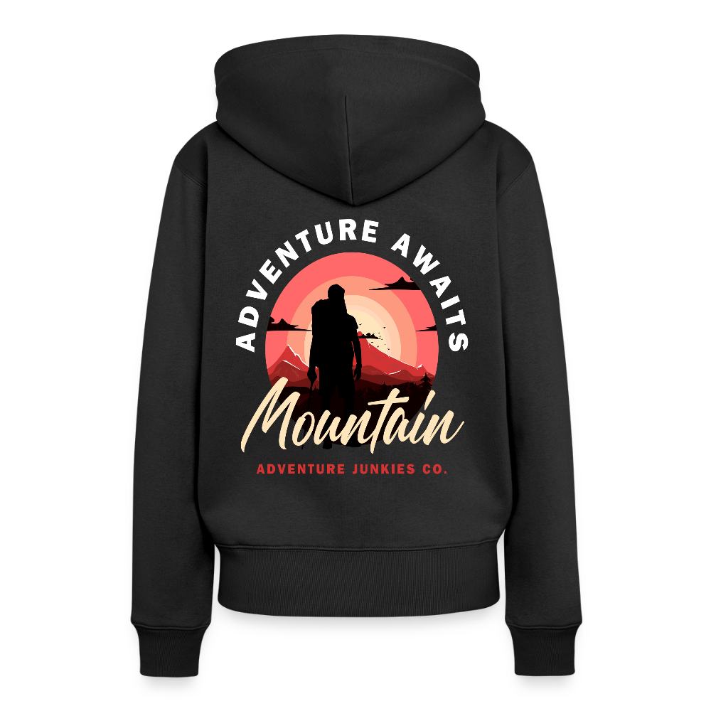 Women’s Premium Hiking/Walking Hoodie - black
