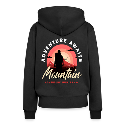 Women’s Premium Hiking/Walking Hoodie - black