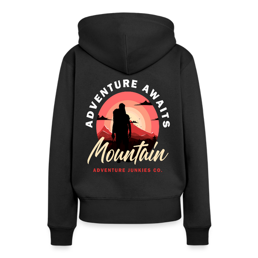 Women’s Premium Hiking/Walking Hoodie - black