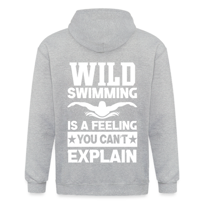 Adult Unisex Heavyweight Hooded Jacket - heather grey