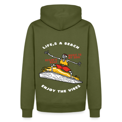 Men’s Premium Water Fun Hoodie - khaki