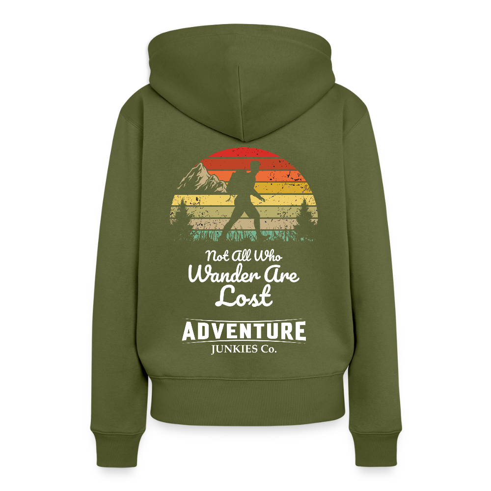 Women’s Premium Hiking/Walking Hoodie - khaki