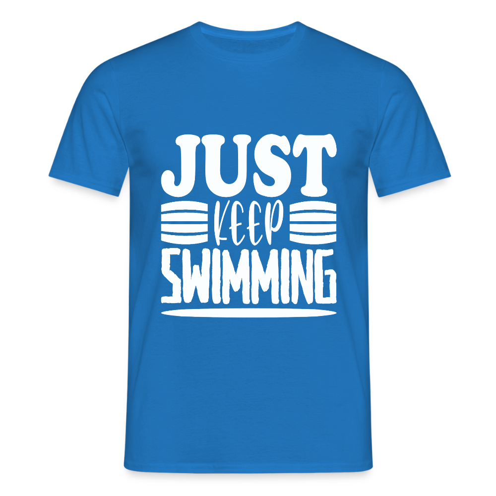 Men's T-Shirt Water Adventures - royal blue