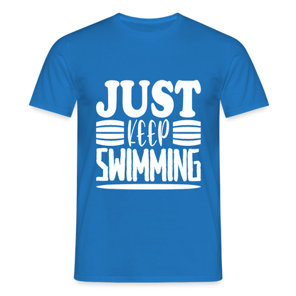 Men's T-Shirt Water Adventures - royal blue